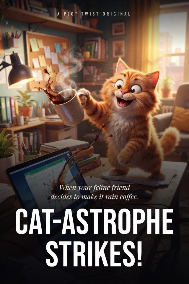 Cat-astrophe Strikes! — example poster