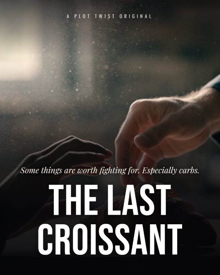 Instagram post example: The Last Croissant