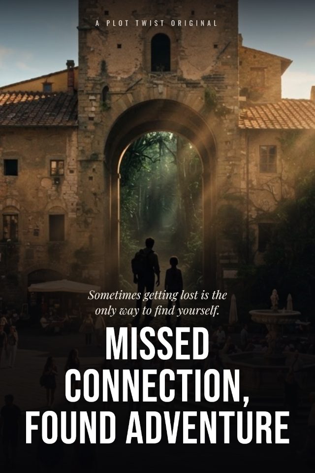 Missed Connection, Found Adventure — example poster