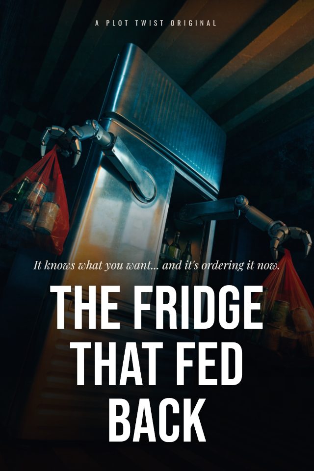 The Fridge That Fed Back — example poster